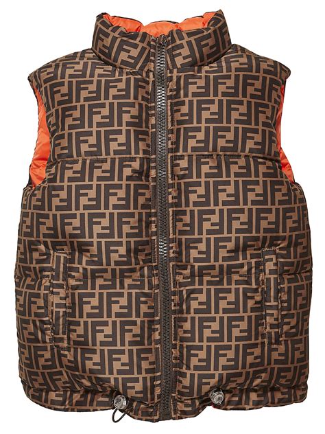 mens fendi vest|fendi coat women's.